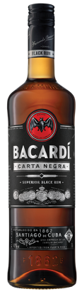Picture of ROM BACARDI CARTA NEG 40% 70CL